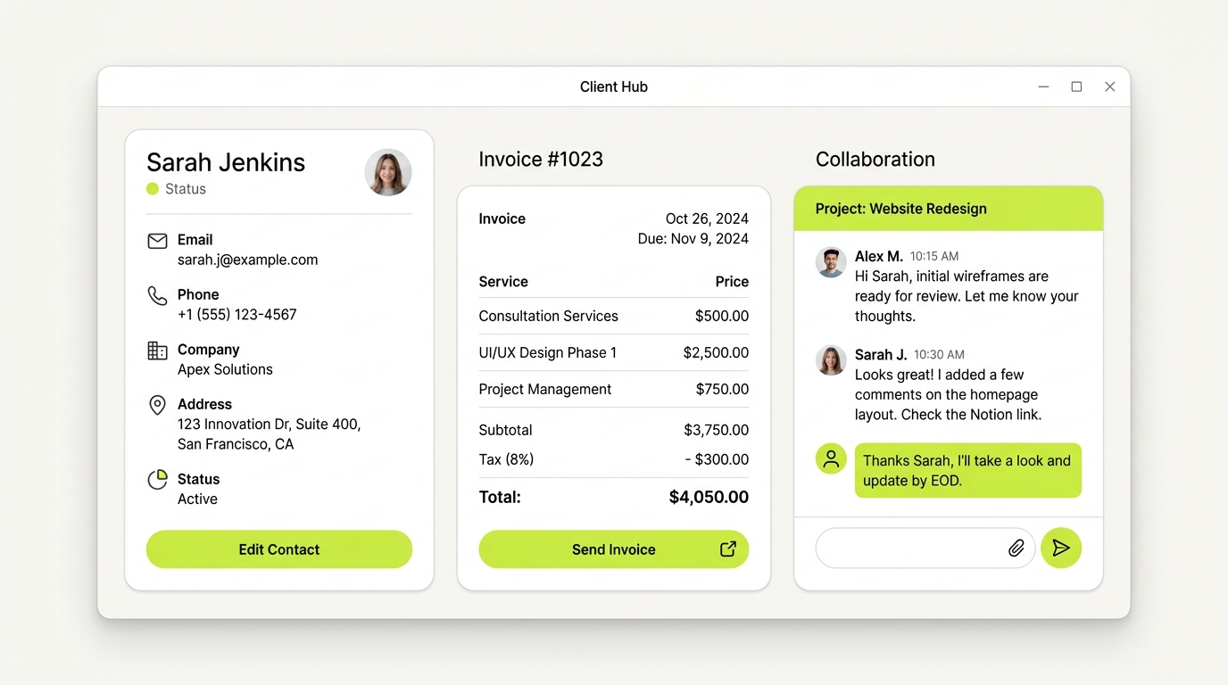 Collaborate with your clients